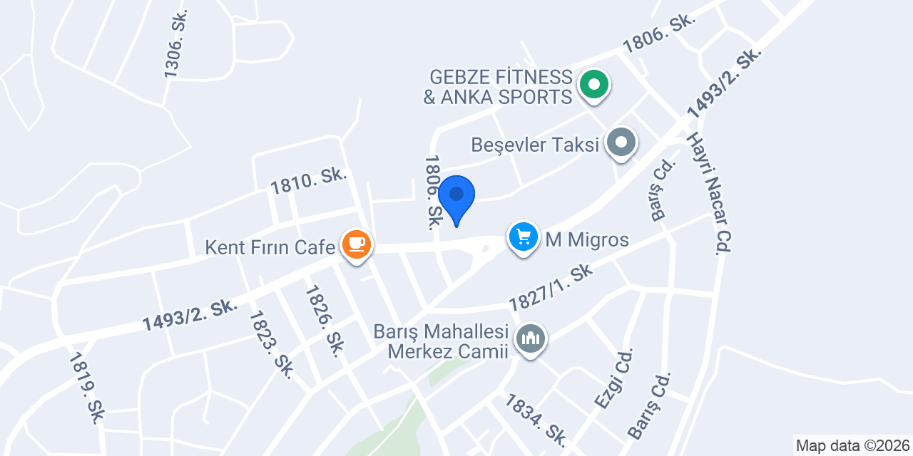 Karaca Kervan Dondurma konumu