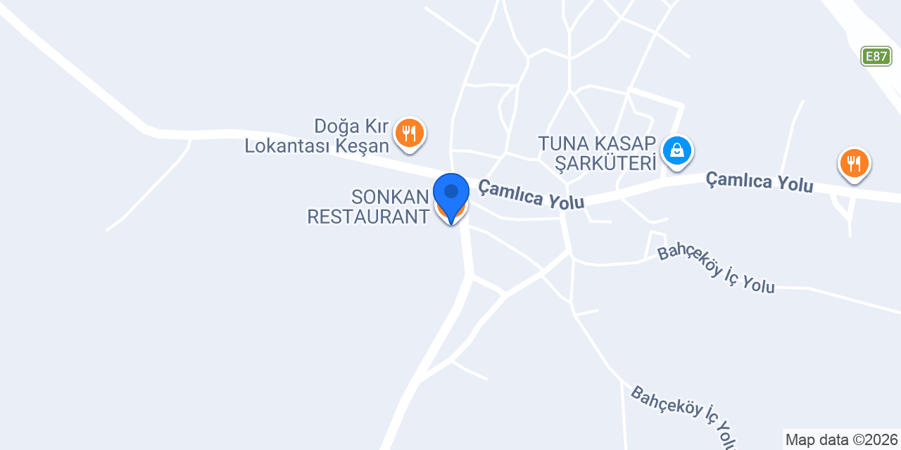 SONKAN RESTAURANT konumu