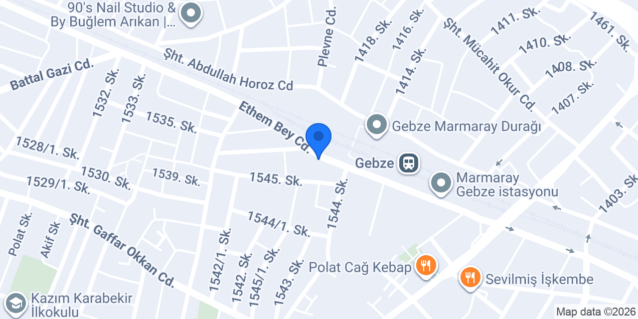 Çelik Erkek Kuaförü konumu