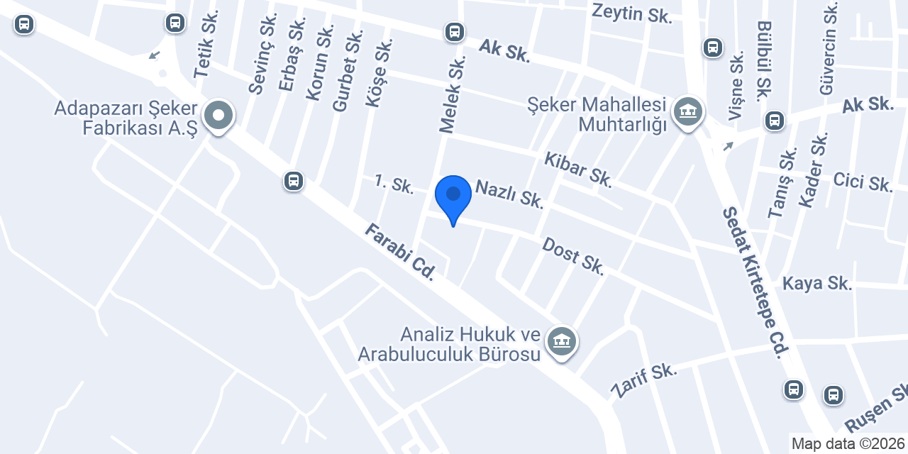 BAHÇE EVİM 54 konumu
