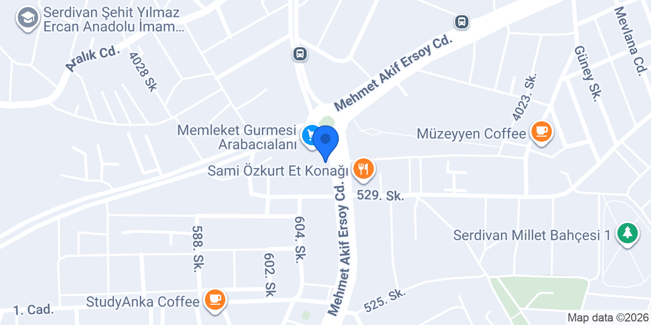 Nissan Yılmaz Sakarya konumu