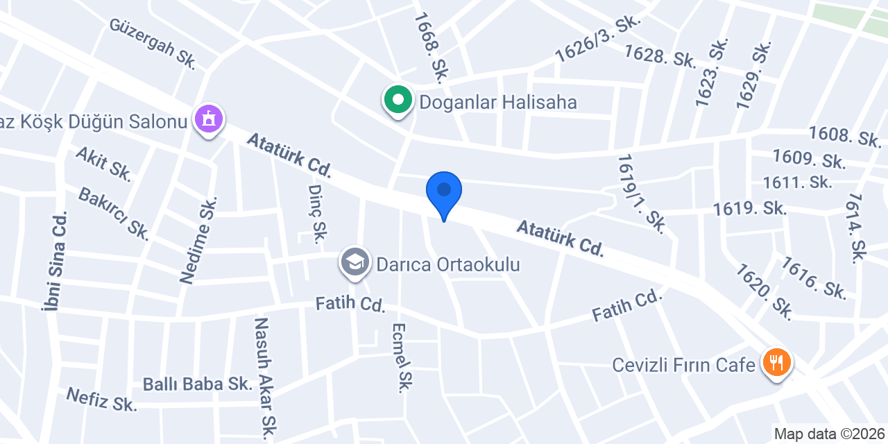 Petrol Ofisi konumu