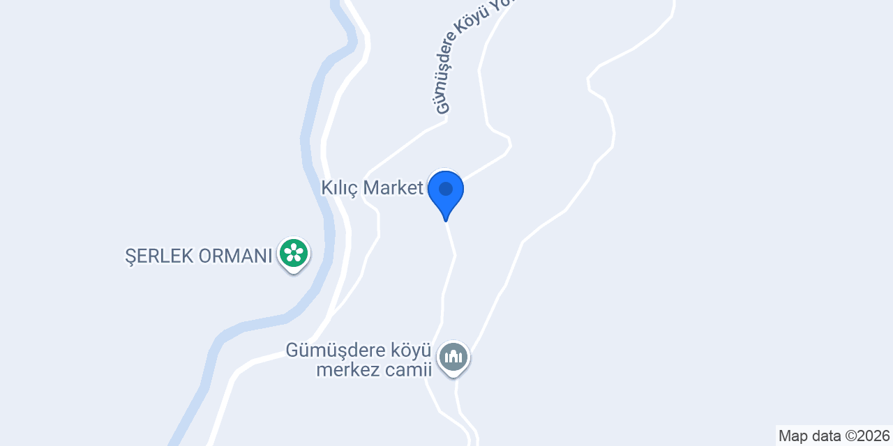 Gümüşdere Köyü Muhtarlığı konumu