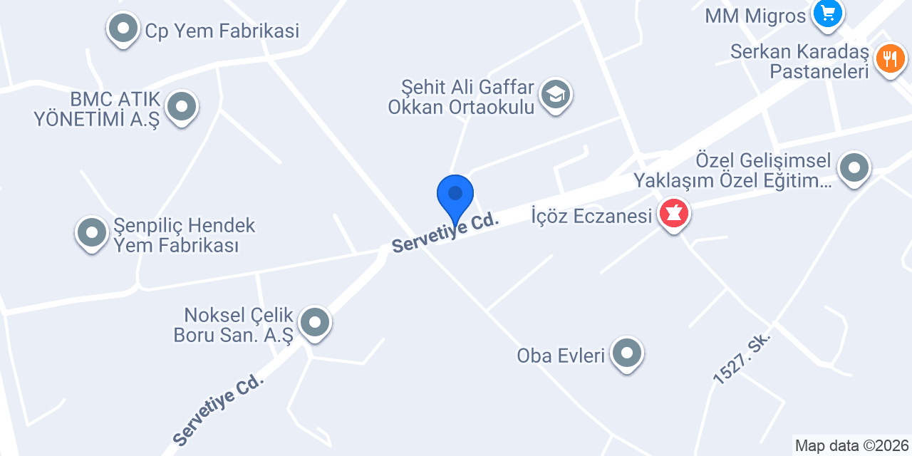 Merkez Su konumu