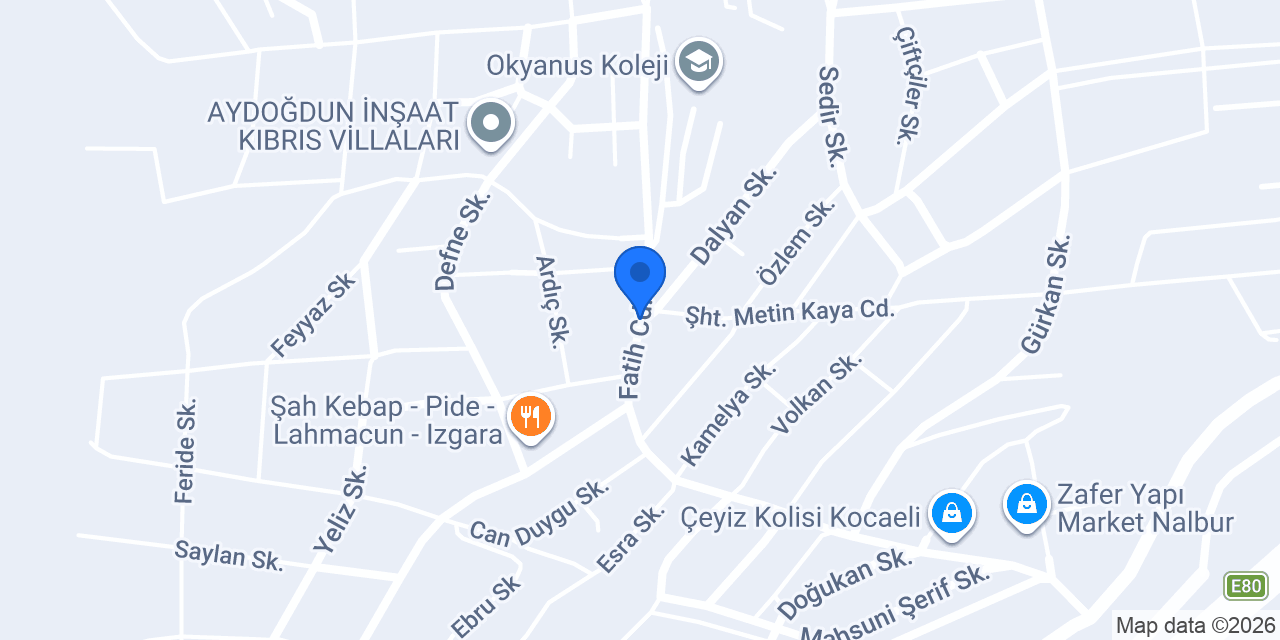 Göçmen Börekçisi konumu