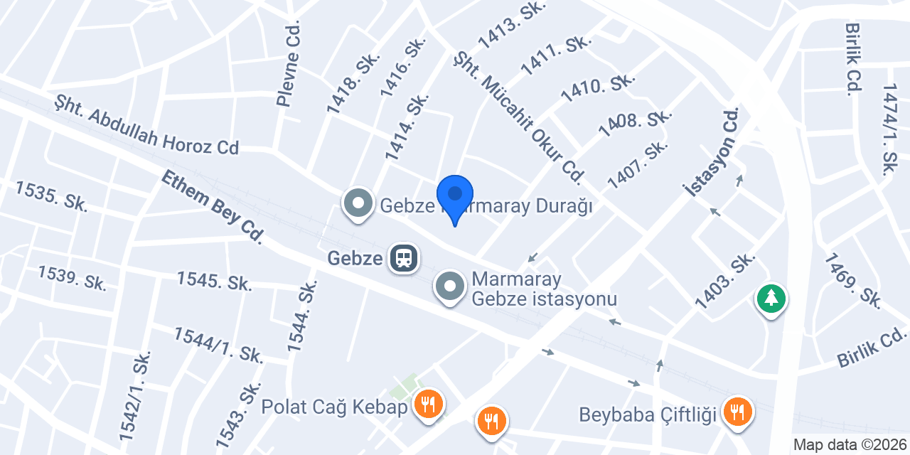 Bahar Çay Bahçesi konumu