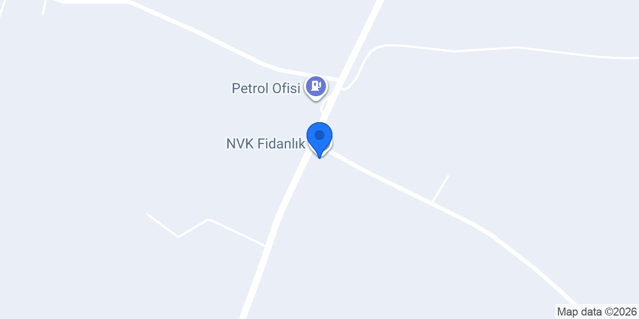 NVK Fidanlık konumu