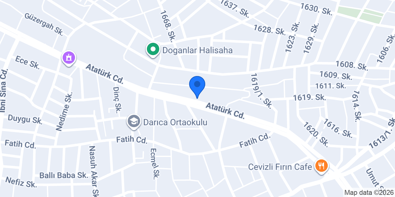 ÇETİN OTO konumu