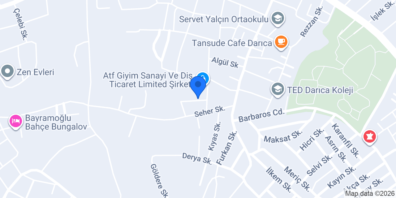 EREN KONFEKSİYON TEKSTİL SAN. VE TİC. LTD .ŞTİ. konumu