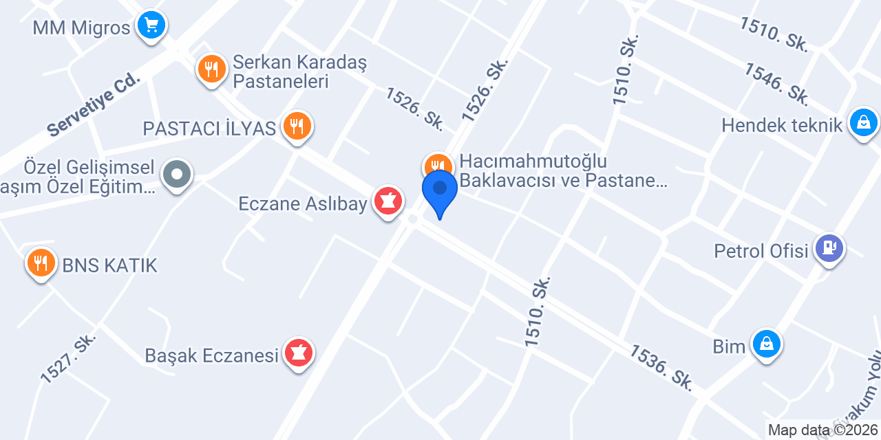 Helvacı Ali Hendek konumu