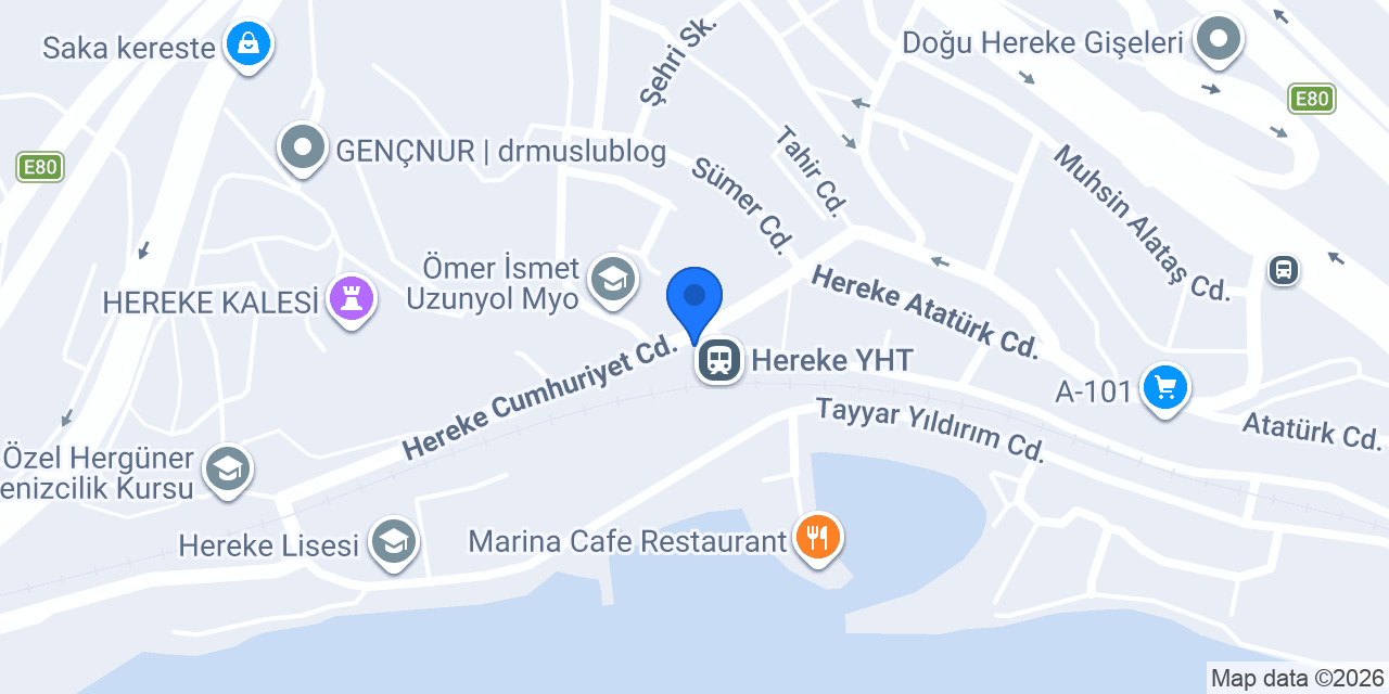 Cadde Katık Hereke konumu
