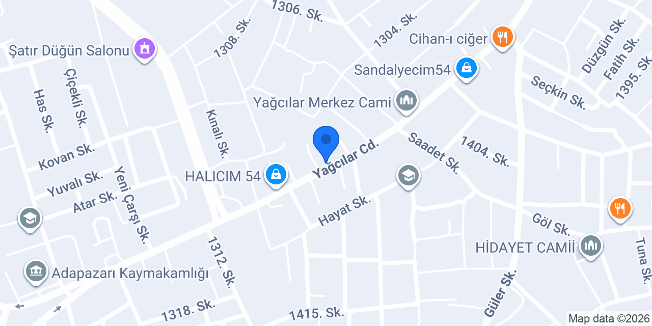 Keskin ticaret konumu