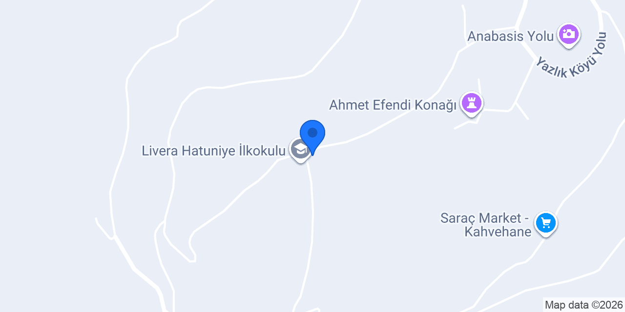 Livera Sağlık Evi konumu