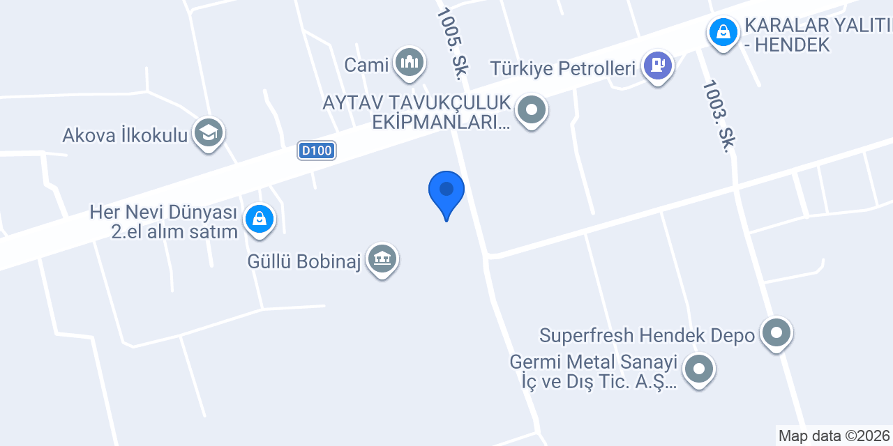 Güvence Çelik konumu