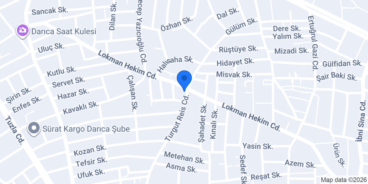 Atamert Market konumu