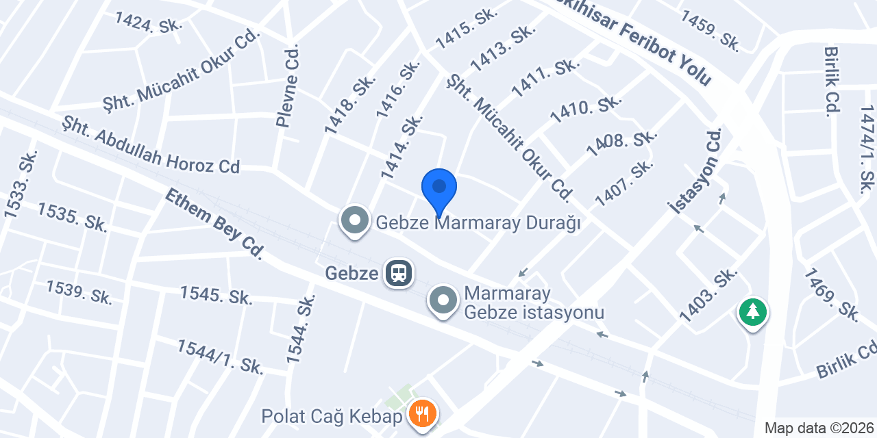 Mevlana Eczanesi konumu