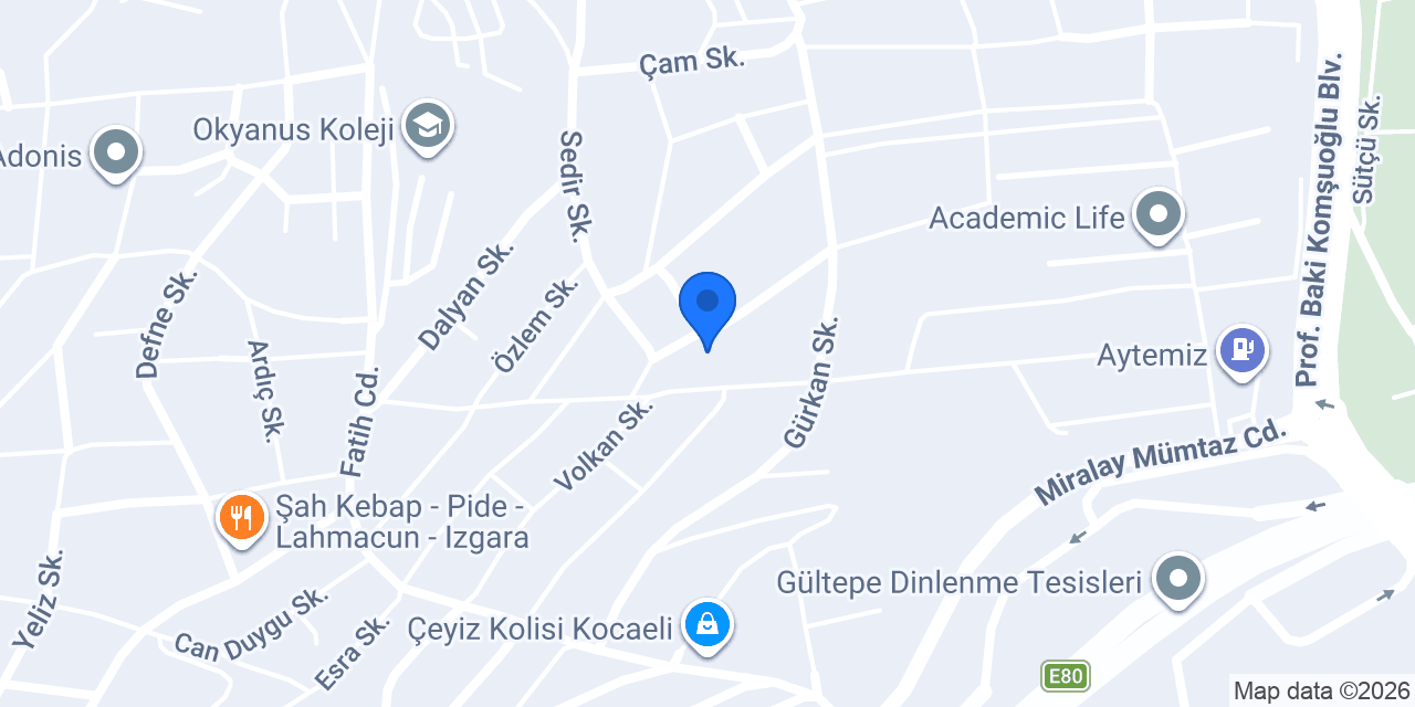 Tüysüzler Taksi konumu