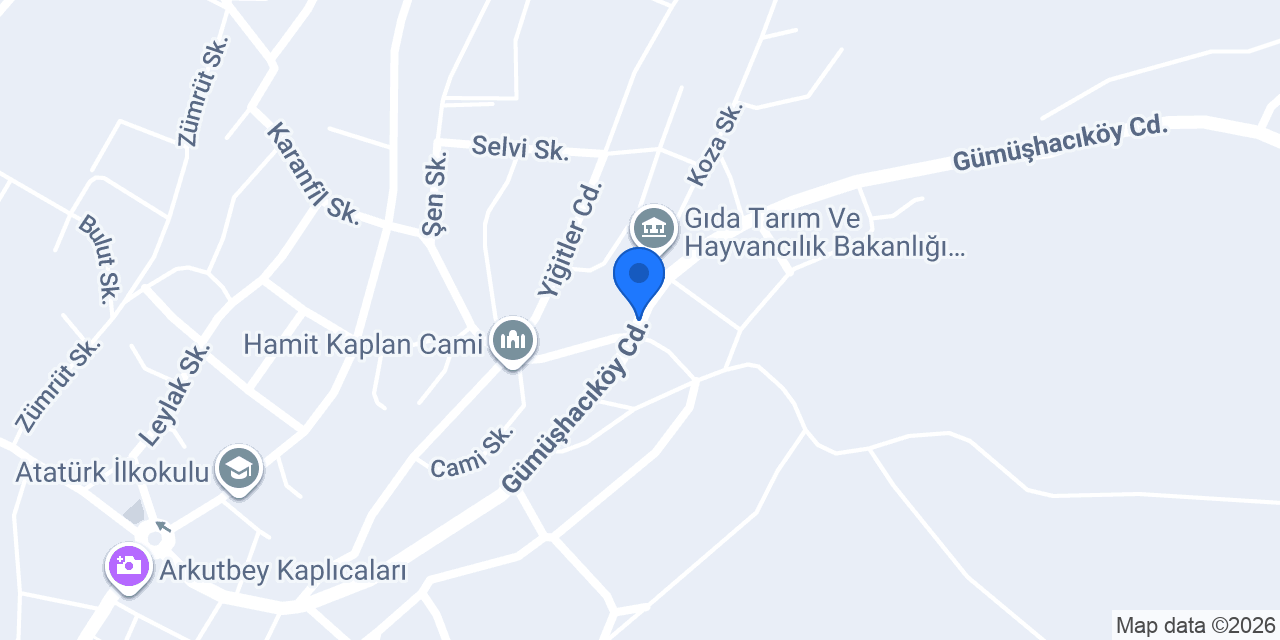 Hamamözü Halk Eğitim Merkezi konumu