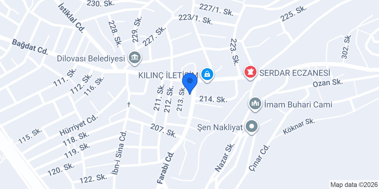 MODA VİVA konumu