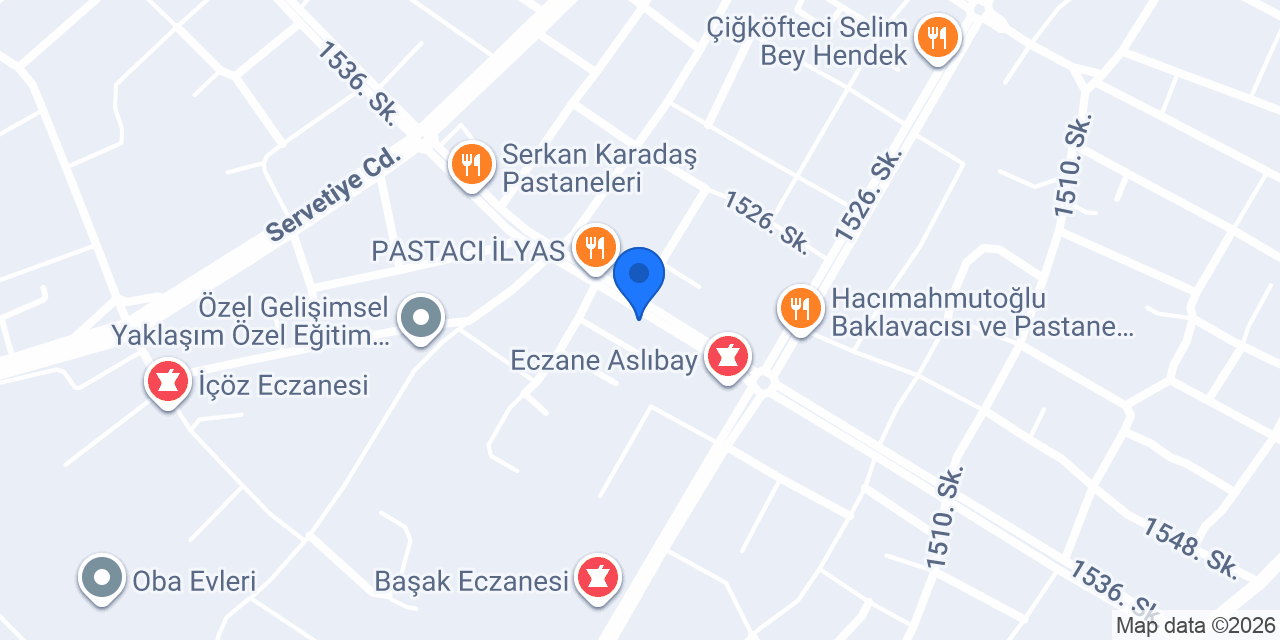 Papirus Pizza Hendek konumu