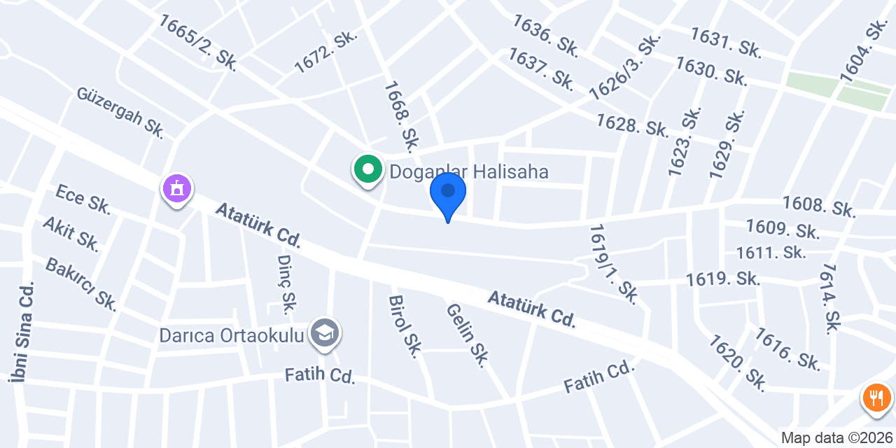 Karanfil Eczanesi konumu