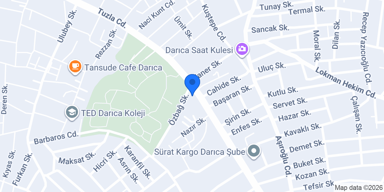 DARICA rentacar BULUT konumu