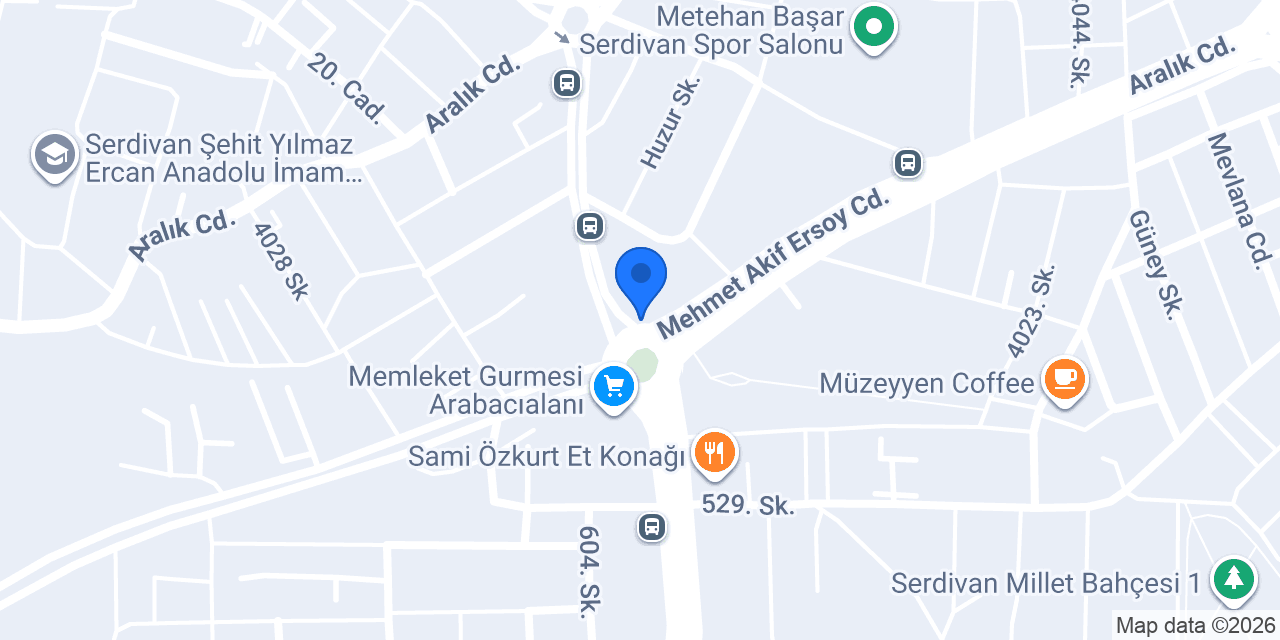 ATİK OTO LASTİK konumu