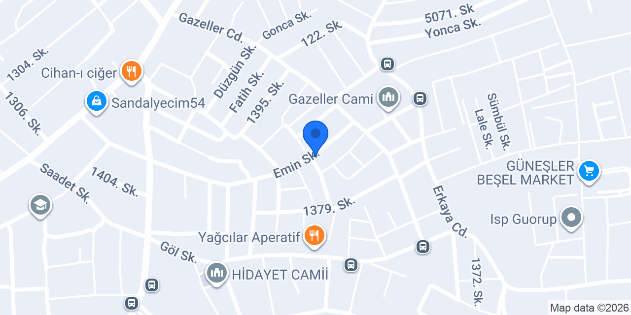 Damla Grup konumu