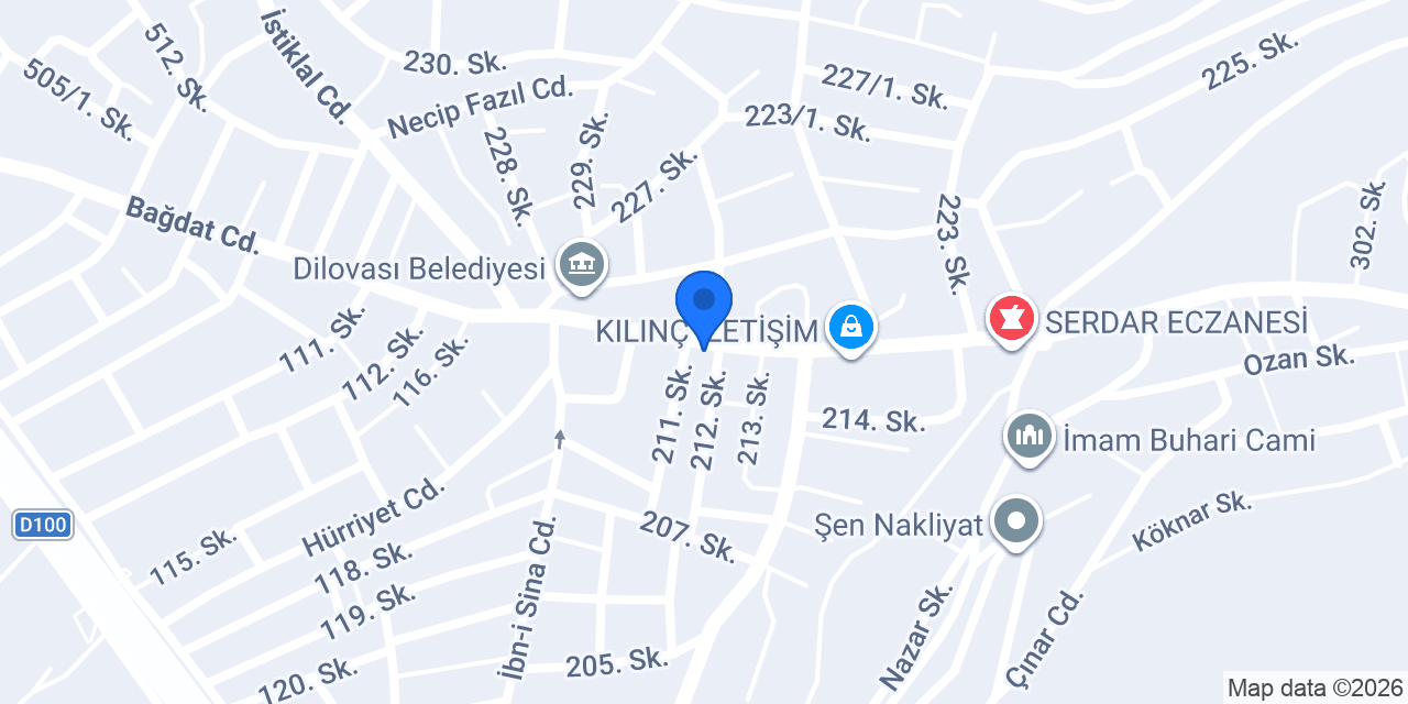 Girginer inşaat konumu