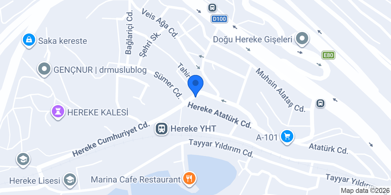 Pırıldar Sigorta Acenteliği-Hereke konumu