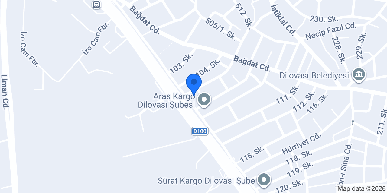 Esaş Catering konumu