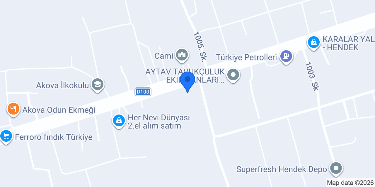 MFK PLASTİK A.Ş. konumu