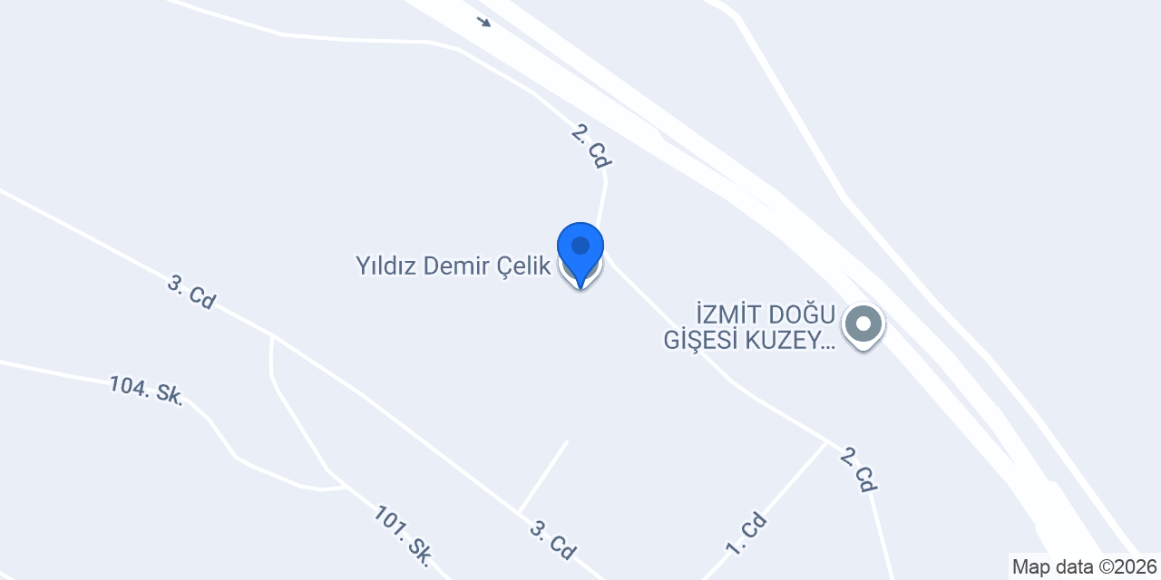Yıldız Demir Çelik konumu