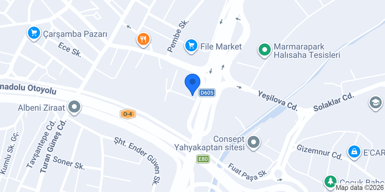 Çakıroğlu Ticaret | Kocaeli Hal Toptancısı konumu