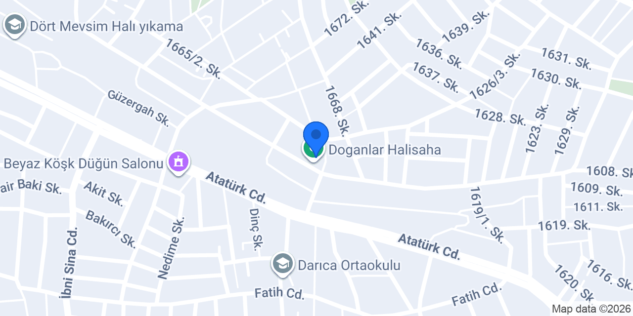 Doganlar Halisaha konumu