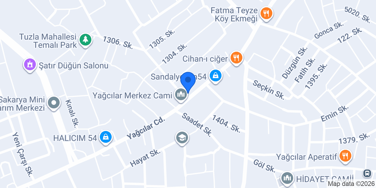 YİĞİT KÖŞEM PİDE LAHMACUN VE PİZZA SALONU konumu