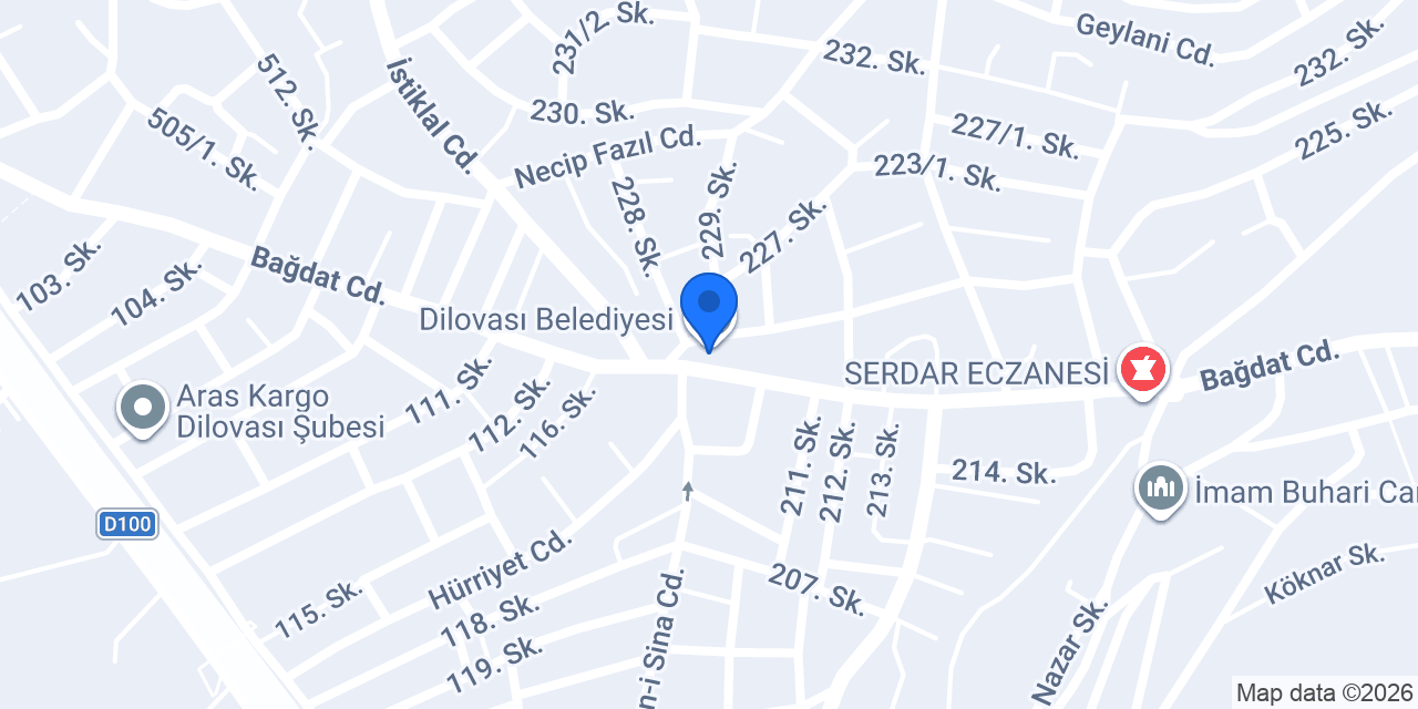 Urfa yörem baklavaları konumu
