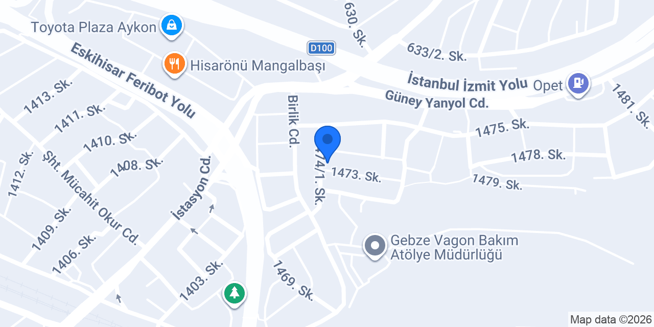 Altıntaşlar Mobilya Pres konumu