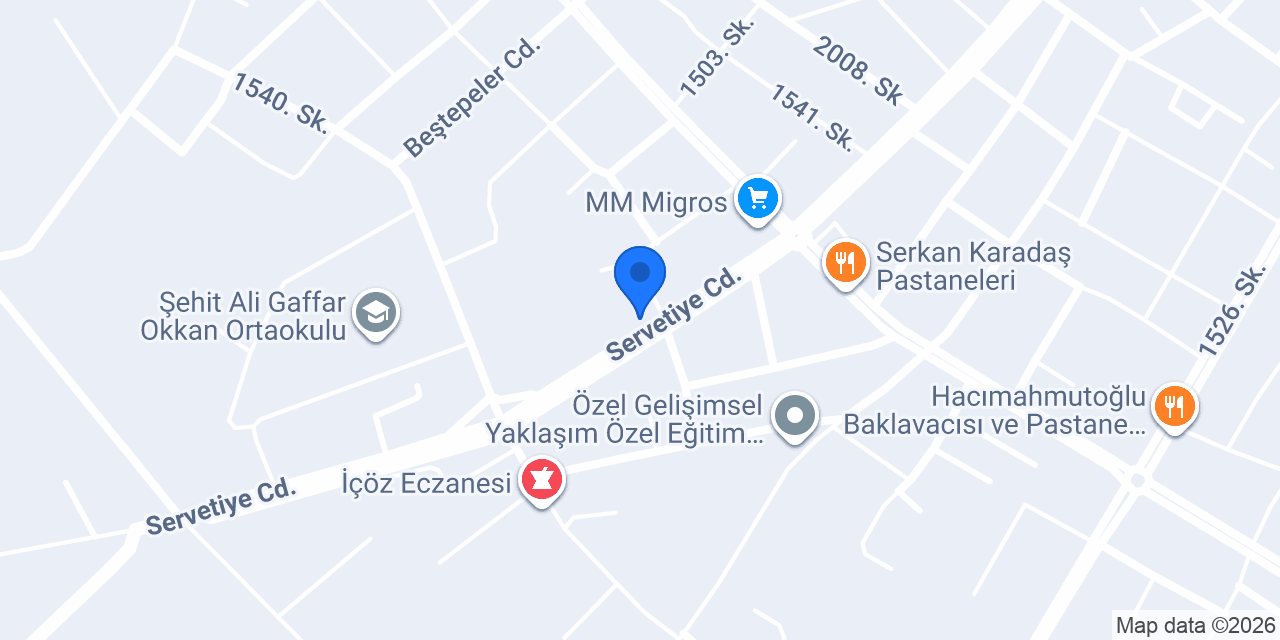 Ada Berrak Endüstriyel Elektrik konumu