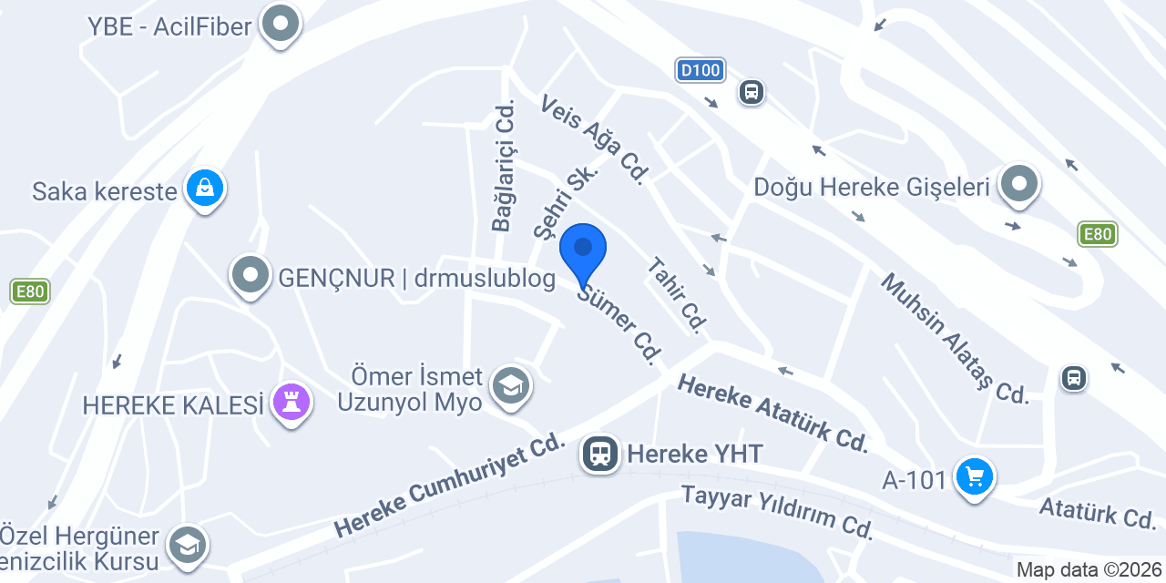 Sümer İlköğretim Okulu konumu