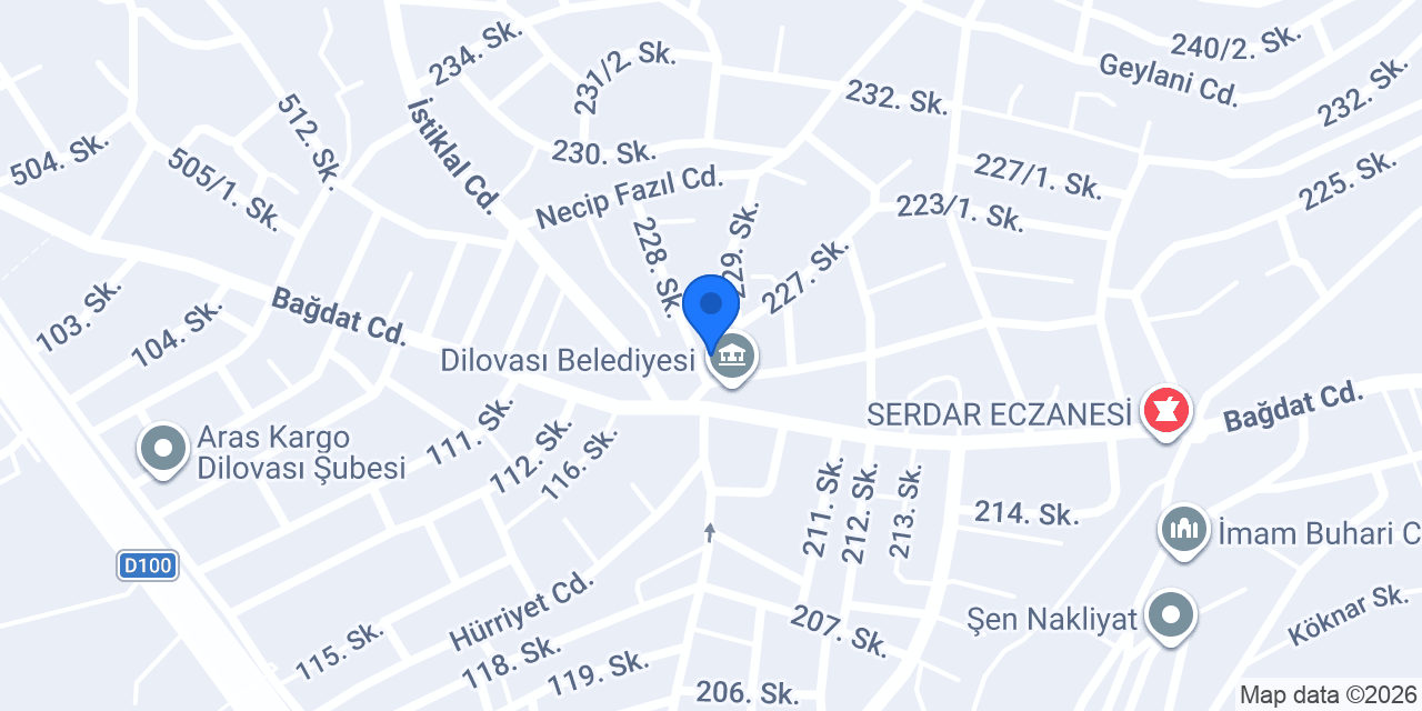 Terzi ekrem konumu