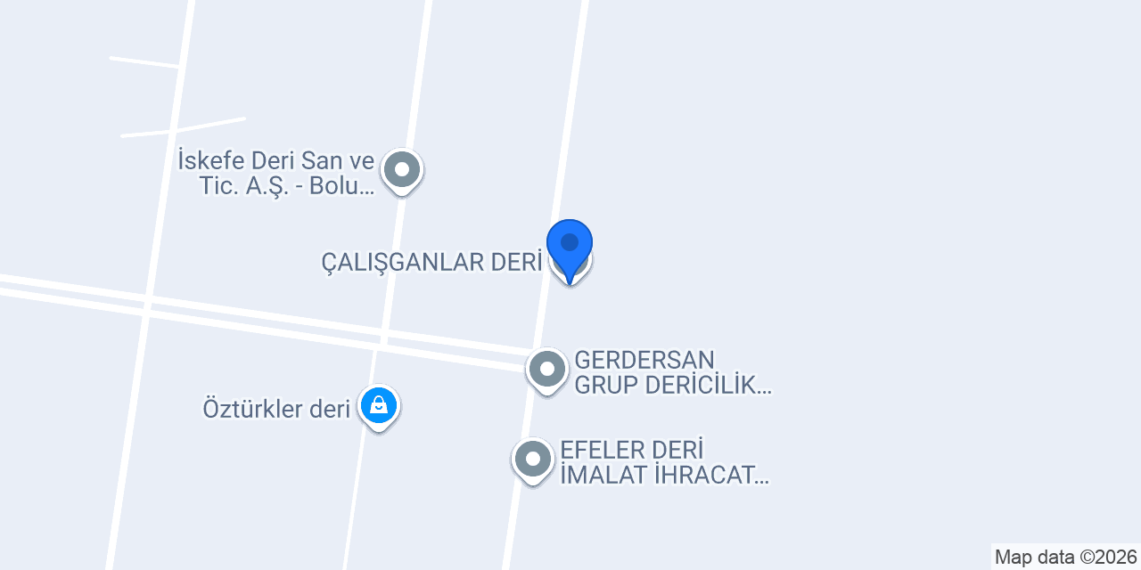 ÇALIŞGANLAR DERİ konumu