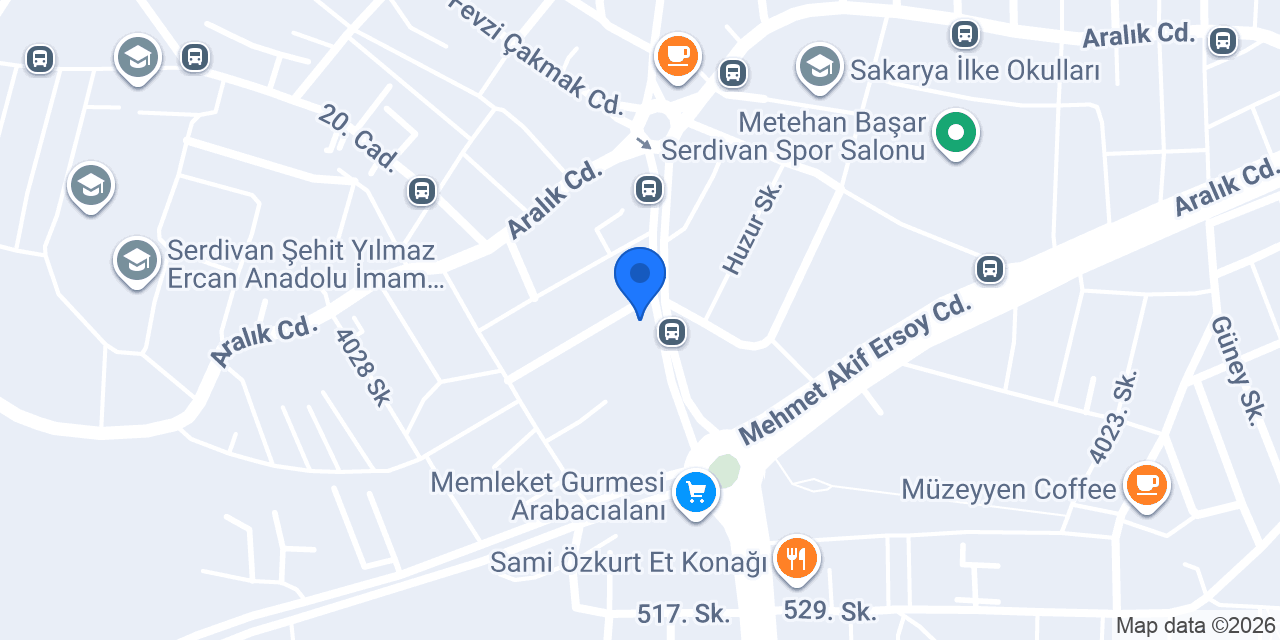 Ahmet çalış Hair Studio konumu