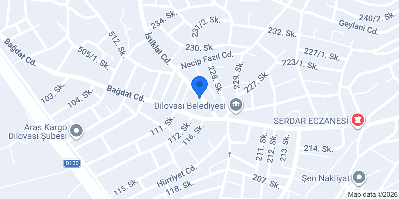 YILDIZ KEBAP SALONU konumu