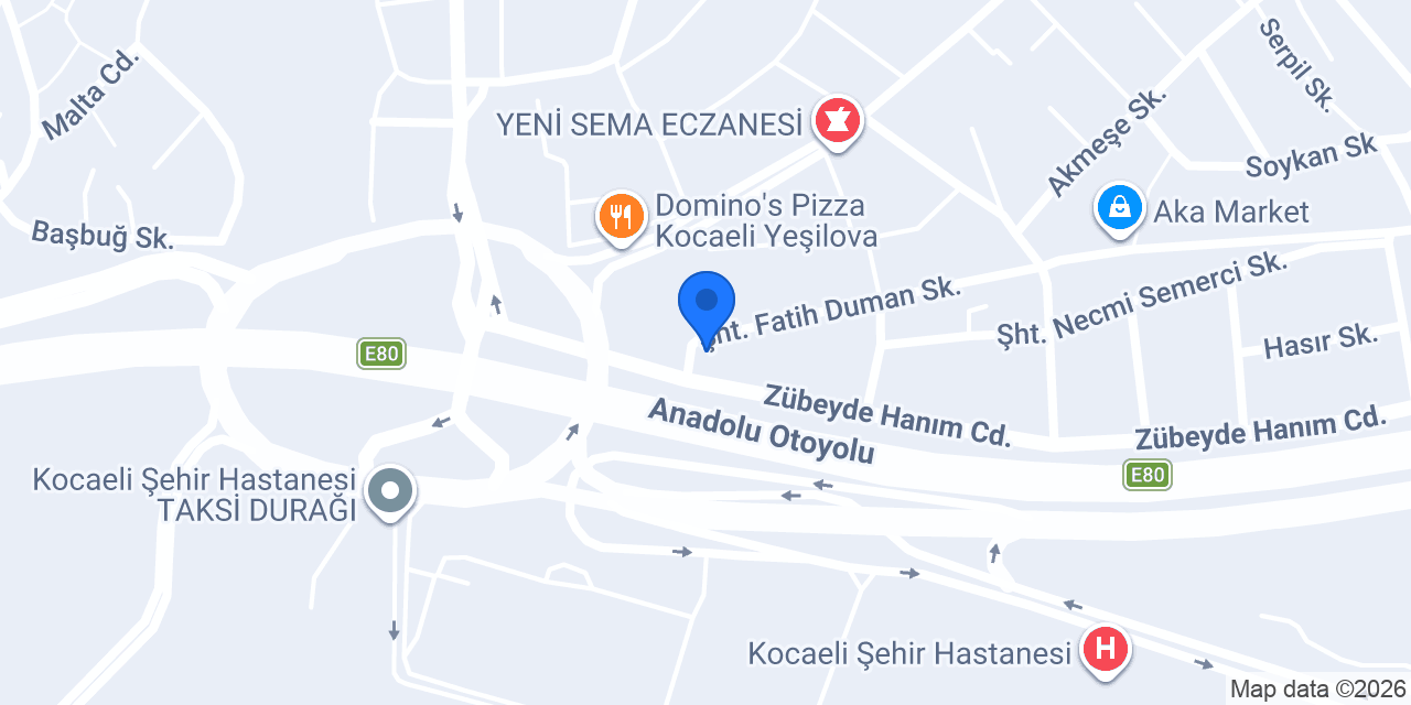 Kader Zollu Makeup & Hair Studio konumu