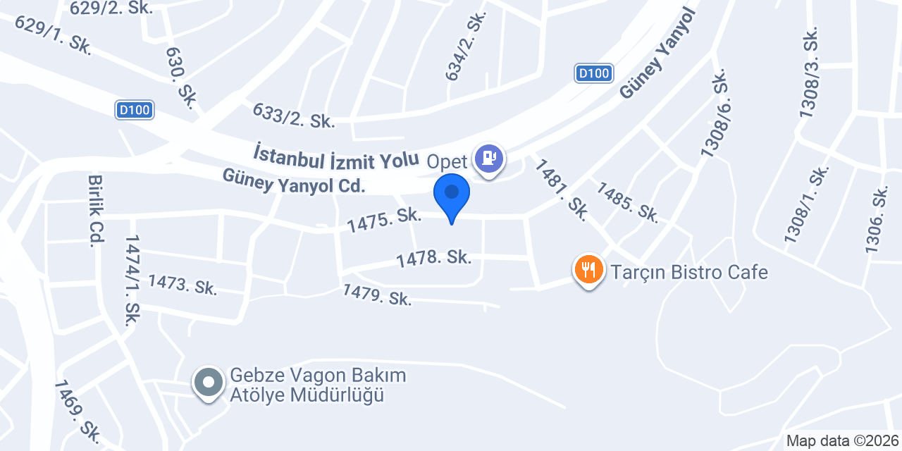 Gebze Duvar Kağıdı Ustası konumu