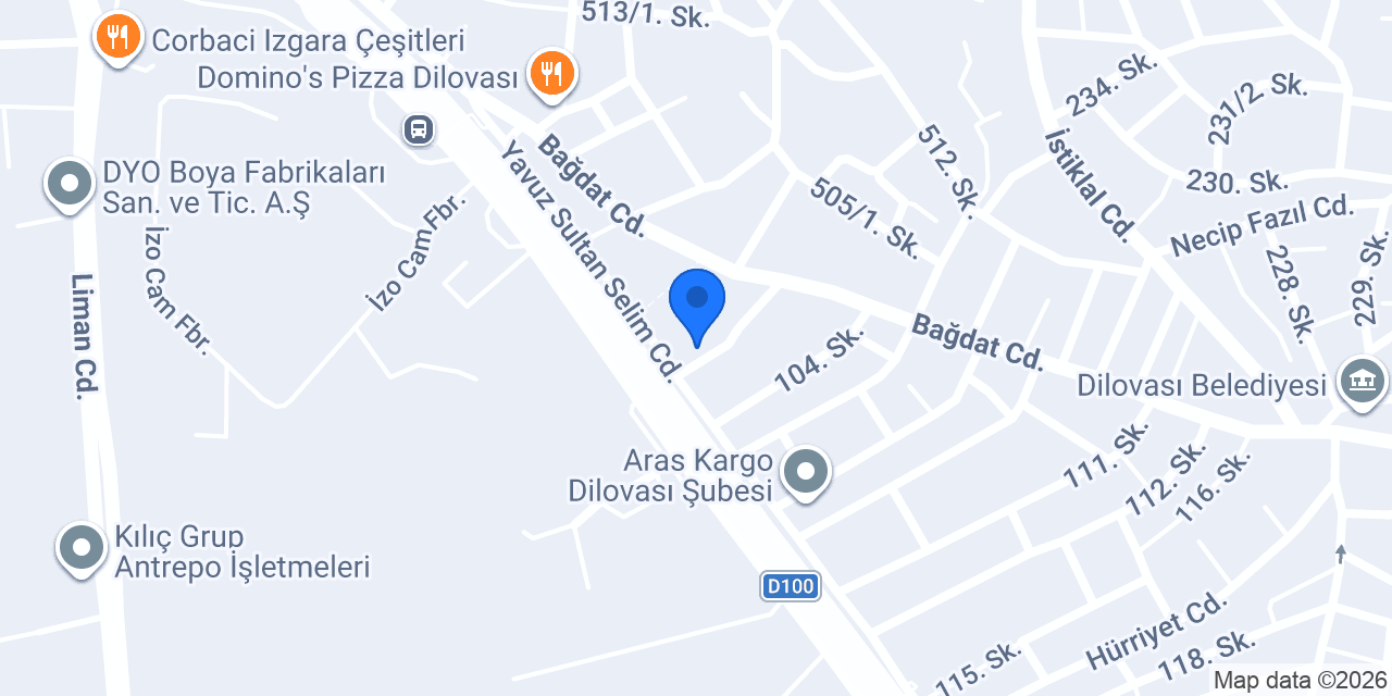 Kalyon iskele konumu