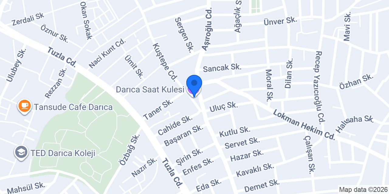 Moda Durağı Darıca konumu