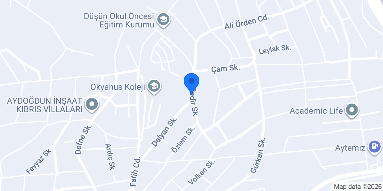 Kuaför Ayşegül Öznur konumu