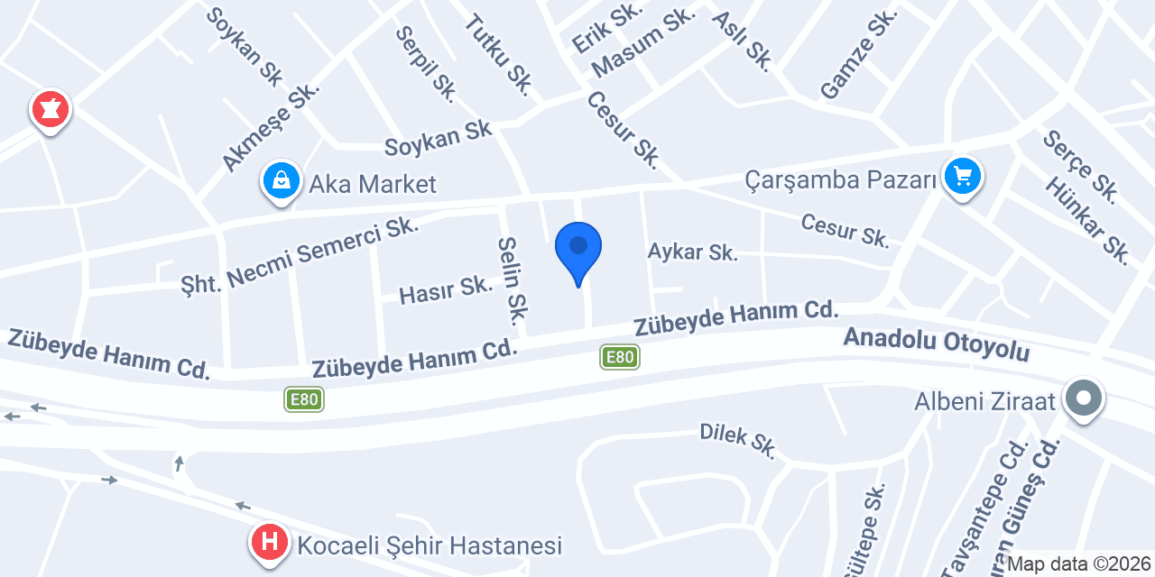 Yenibahar catering konumu